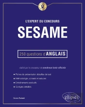 L'Expert Du Concours Sesame ; 250 Questions D'Anglais
