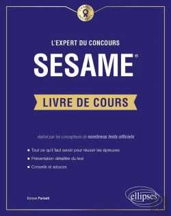 Bertrand.pt - L'Expert Du Concours Sesame ; Le Livre De Cours