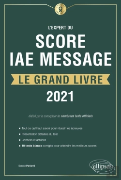 Bertrand.pt - L'Expert Du Score Iae Message ; Le Grand Livre (Édition 2021)