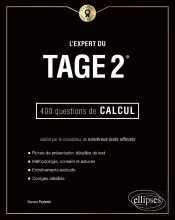 L'Expert Du Tage 2  ; 400 Questions De Calcul