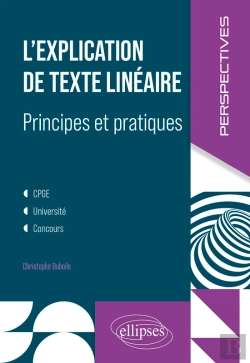 Bertrand.pt - L'Explication De Texte Linéaire