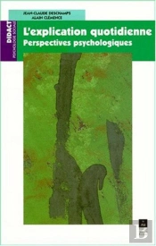 L'Explication Quotidienne ; Perspectives Psychologiques