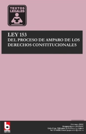 Ley 153 Del Proceso De Amparo De Los Derechos Constitucionales