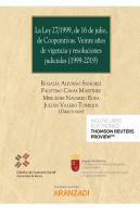 Ley 27/1999, De 16 De Julio, De Cooperativas, La. Veinte Años De