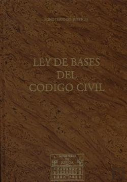 Bertrand.pt - Ley De Bases Del Código Civil (Facs.)