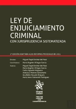 Bertrand.pt - Ley De Enjuiciamiento Criminal Con Jurisprudencia Sistematizada 2ª Edición
