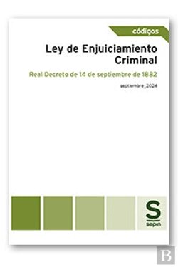 Bertrand.pt - Ley De Enjuiciamiento Criminal. Real Decreto De 14 De Septiembre De 1882