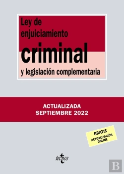 Bertrand.pt - Ley De Enjuiciamiento Criminal Y Legislacion Complementaria
