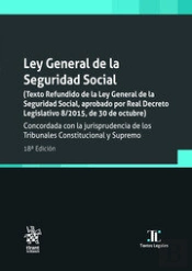 Ley General De La Seguridad Social Texto Refundido De La Le