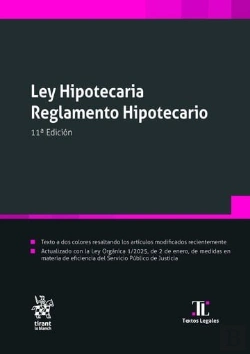 Bertrand.pt - Ley Hipotecaria. Reglamento Hipotecario 11ª Edicion
