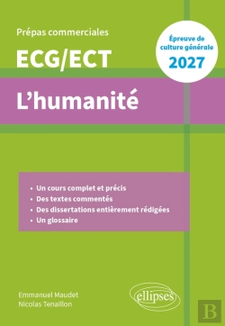 Bertrand.pt - L'Humanité. Épreuve De Culture Générale. Prépas Commerciales Ecg-Ect