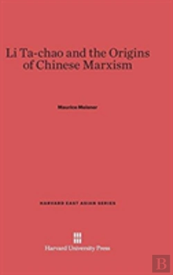 Bertrand.pt - Li Ta-Chao And The Origins Of Chinese Marxism