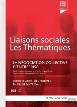 Bertrand.pt - Liaisons Sociales ; Les Thématiques : La Négociation Collective D'Entreprise : L'Articulation Des Normes En Droit Du Travail