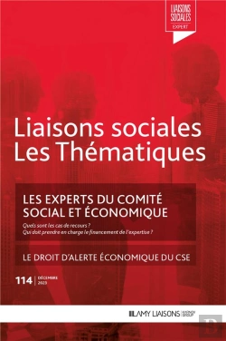 Bertrand.pt - Liaisons Sociales ; Les Thématiques Tome 114 : Les Experts Du Comité Social Et Économique ; Le Droit D'Alerte Économique Du Cse