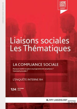 Bertrand.pt - Liaisons Sociales ; Les Thématiques Tome 124 : La Compliance Sociale ; L'Enquête Interne Rh