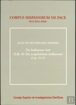 Bertrand.pt - Liber I : De Inquisitione Indiarum(De Indiarum Iure, T.1) 