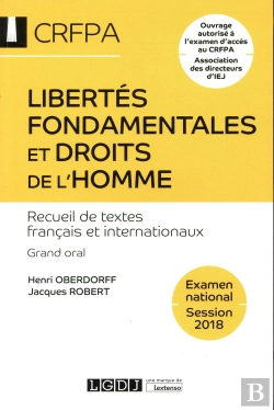 Bertrand.pt - Libertes Fondamentales Et Droits De L Homme 16eme Edition