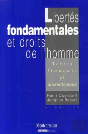Libertés Fondamentales Et Droits De L'Homme