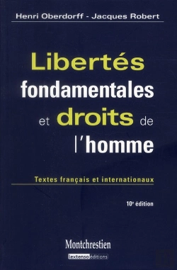 Bertrand.pt - Libertes Fondamentales Et Droits De L'Homme,10eme Edition