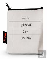 Libraries Save Democracy Pencil Pouch