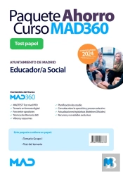 Libreria: Oposiciones Educador/A Social Del Ayuntamiento De Madrid. Paquete Ahor