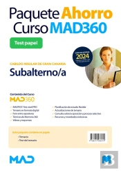 Libreria: Oposiciones Subalterno/A Del Cabildo Insular De Gran Canaria Paquete A