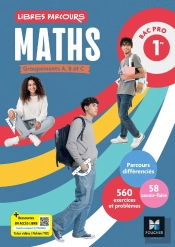 Libres Parcours : Maths ; 1re Bac Pro, Groupements A B C ; Livre Élève (Édition 2026)