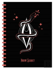 Libreta A5 Tapa Dura Noemi Casquet Serpiente
