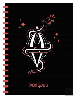 Bertrand.pt - Libreta A5 Tapa Dura Noemi Casquet Serpiente