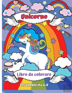 Bertrand.pt - Libro Da Colorare Unicorno Per Bambini D
