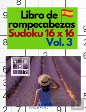 Libro De Rompecabezas Sudoku 16 X 16  Vol. 3