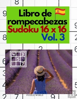 Bertrand.pt - Libro De Rompecabezas Sudoku 16 X 16  Vol. 3