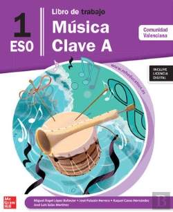 Bertrand.pt - Libro De Trabajo Musica Clave A 1.º Eso. Comunidad Valenciana