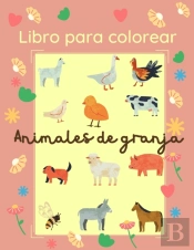Libro Para Colorear Animales De Granja: