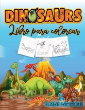 Libro Para Colorear De Dinosaurios