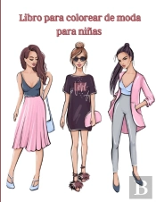 Libro Para Colorear De Moda Para Ninas
