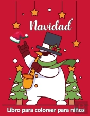 Libro Para Colorear De Navidad Para Ni O
