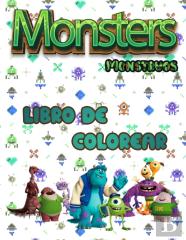 Libro Para Colorear Monstruos