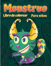 Libro Para Colorear Monstruos Para Ni Os