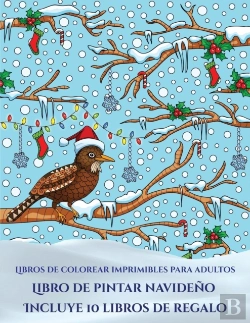 Bertrand.pt - Libros De Colorear Imprimibles Para Adultos (Libro De Pintar Navideno)