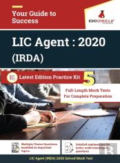 Lic Agent (Irda) 2020 - 5 Full-Length Mock Test