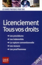 Licenciement 2013
