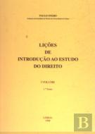 Lições de Introdução ao Estudo do Direito - I Volume 1º Tomo