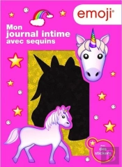 Licorne Emoji - Mon Carnet Sequins