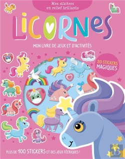 Bertrand.pt - Licornes (Coll. Mes Stickers En Relief Brillants)