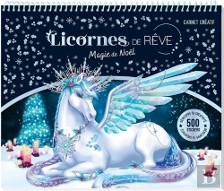 Bertrand.pt - Licornes De Reve - Carnet Creatif - Magie De Noel