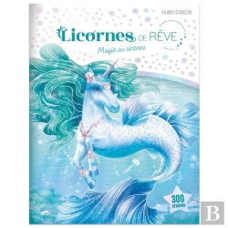 Bertrand.pt - Licornes De Rêve : Magie Des Sirènes ; Cahier De Stickers