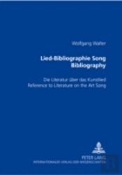 Lied-Bibliographie Song Bibliography