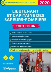 Lieutenant Et Capitaine Des Sapeurs-Pompiers