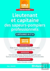 Lieutenant Et Capitaine Des Sapeurs Pompiers Professionnels